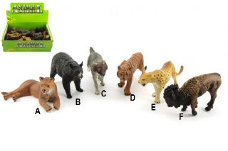 Obrázek z Zvířátka safari ZOO plast 10cm mix druhů (24) 